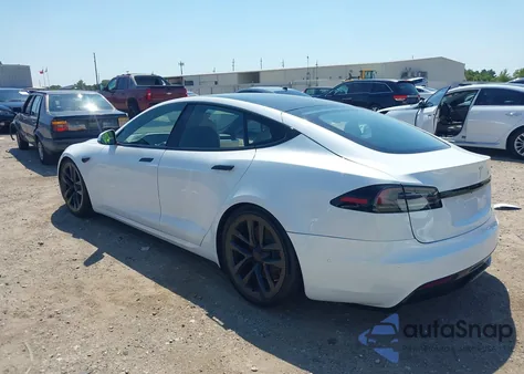 2022 Tesla Model S Dual Motor All-Wheel Drive из США, поврежденный, VIN 5YJSA1E54NF488913